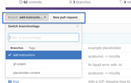 New Pull Request